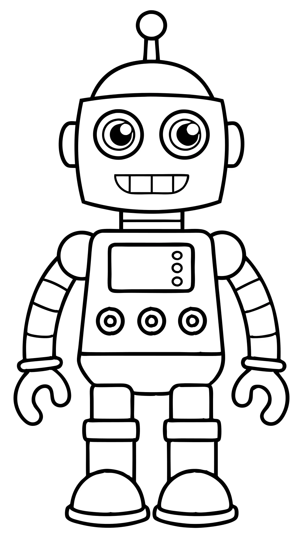 coloriages de robots